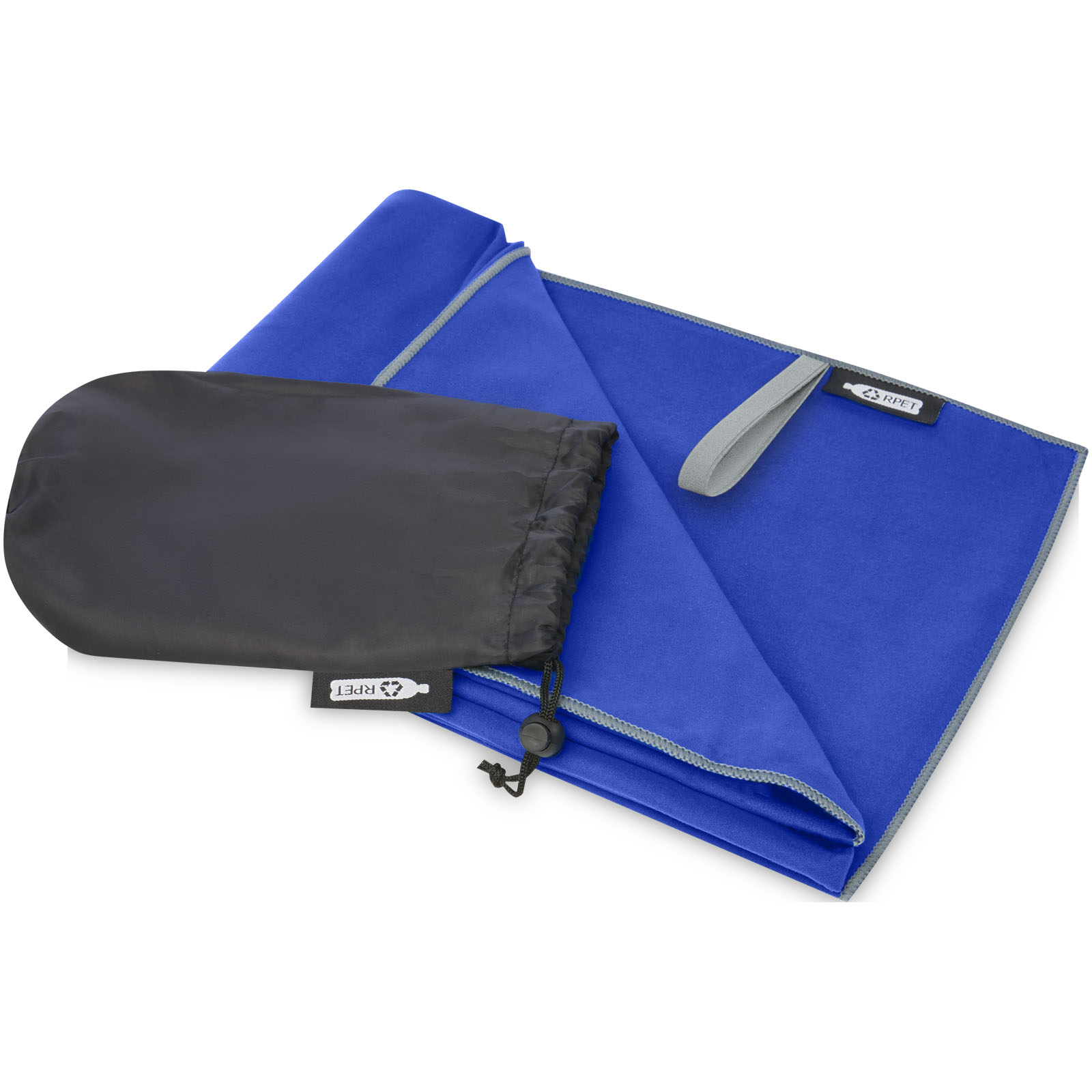 Serviette Pieter ultra-légère à séchage rapide fabriquée en PET recyclé 130 x 80 cm Serviette Pieter ultra-légère à séchage rapide fabriquée en PET recyclé 130 x 80 cm – vue 3
