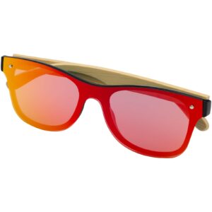 Lunettes de soleil Tan avec branches en bambou – vue 2