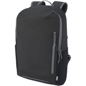 Sac à dos Aqua pour ordinateur portable 15 pouces recyclé certifié GRS et résistant à l&rsquo;eau.21 L