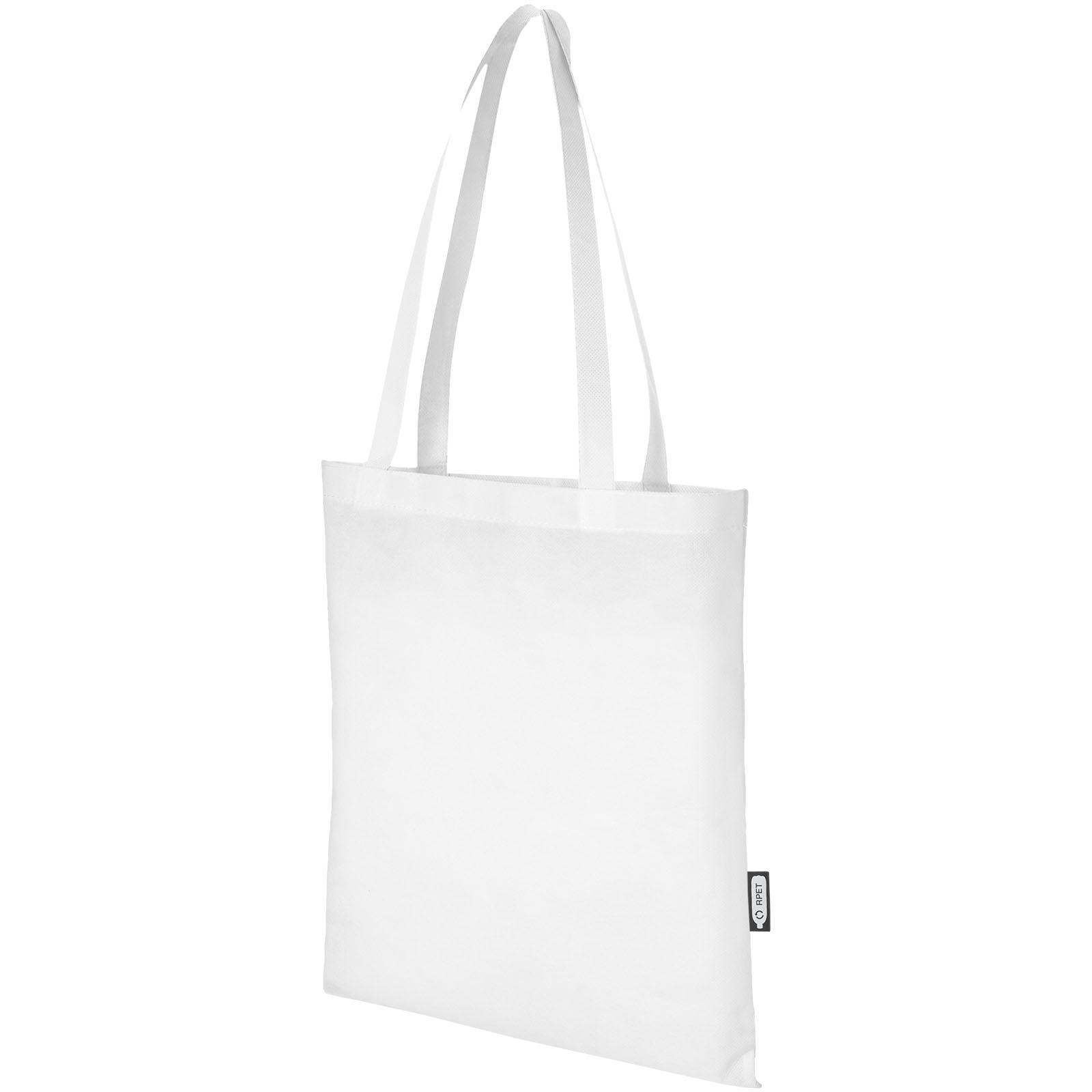 Sac shopping convention Zeus de 6 L non tissé recyclé certifié GRS Sac shopping convention Zeus de 6 L non tissé recyclé certifié GRS