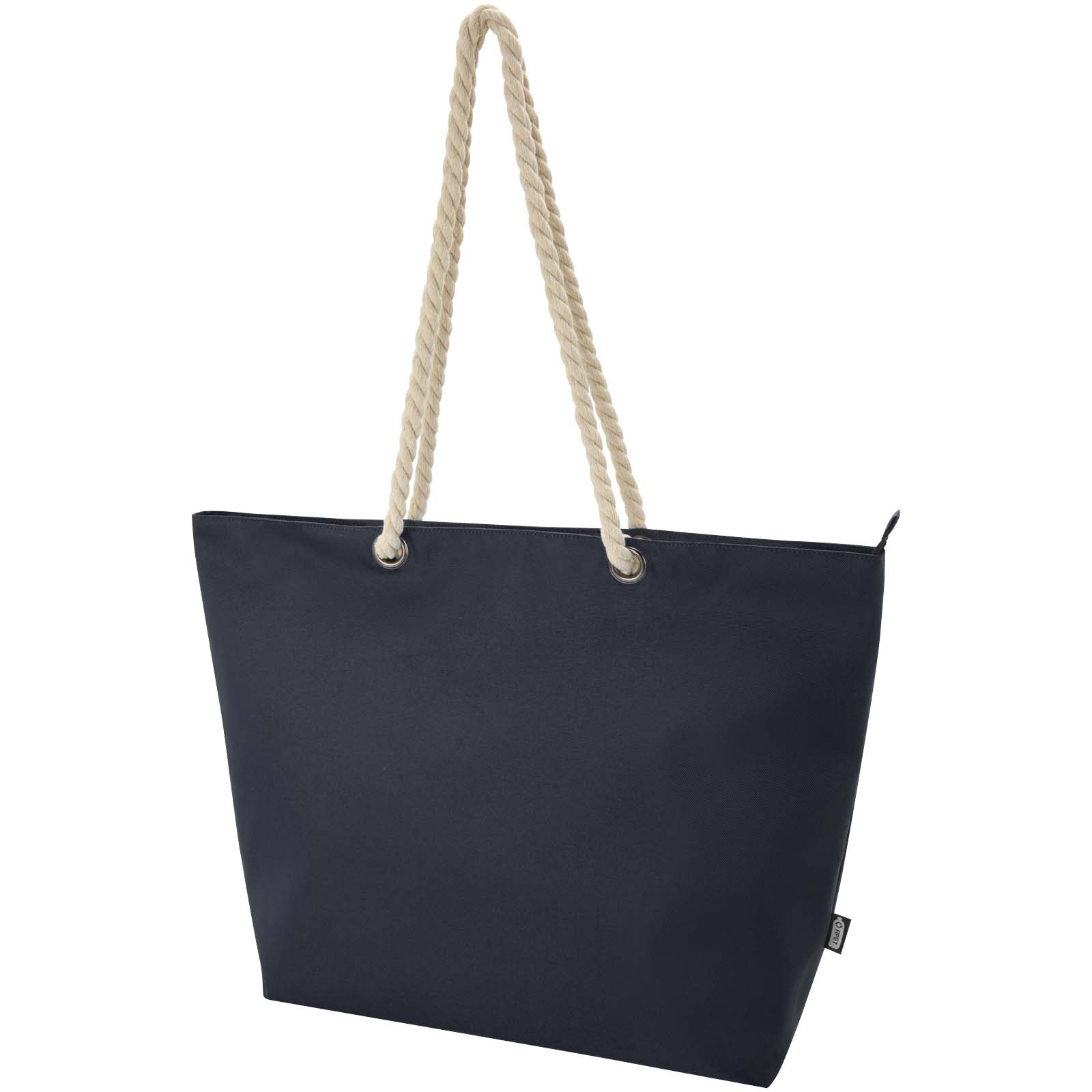 Sac shopping Panama recyclé GRS isotherme de plage avec poignées en cordelette 23L Sac shopping Panama recyclé GRS isotherme de plage avec poignées en cordelette 23L – vue 4