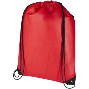 Sac à dos avec cordon Evergreen non tissé recyclé GRS de 5L – vue 2