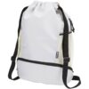 Sac de sport Varyon à cordon en matériaux recyclés certifiés GRS avec compartiment inférieur de 18 L