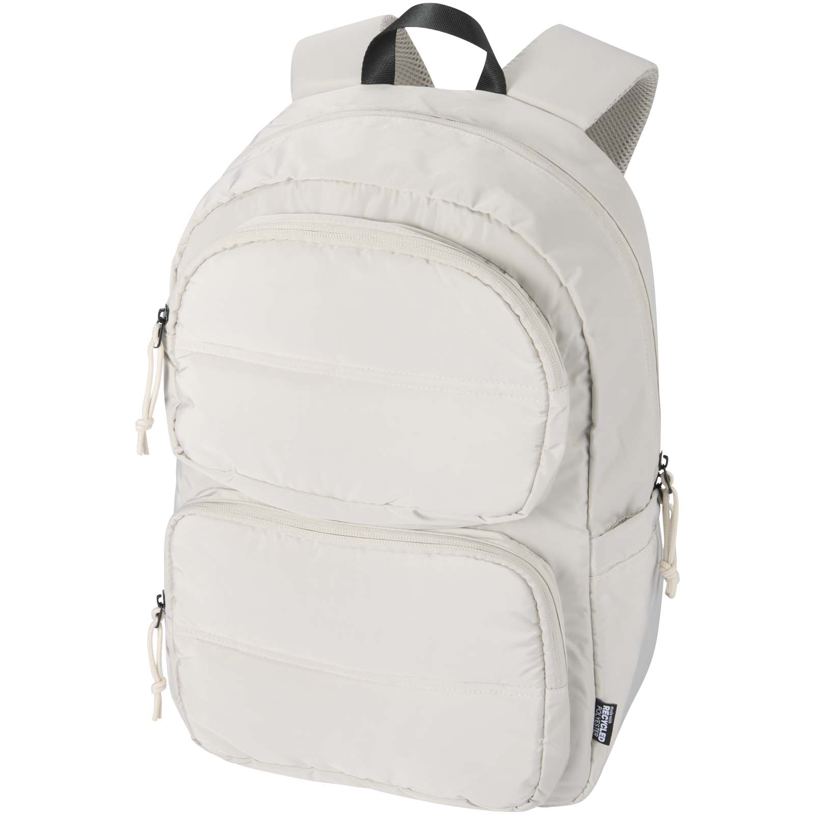 Sac à dos pour ordinateur portable Puffer de 15,6″ recyclé et certifié GRS, de15 L Sac à dos pour ordinateur portable Puffer de 15,6″ recyclé et certifié GRS, de15 L