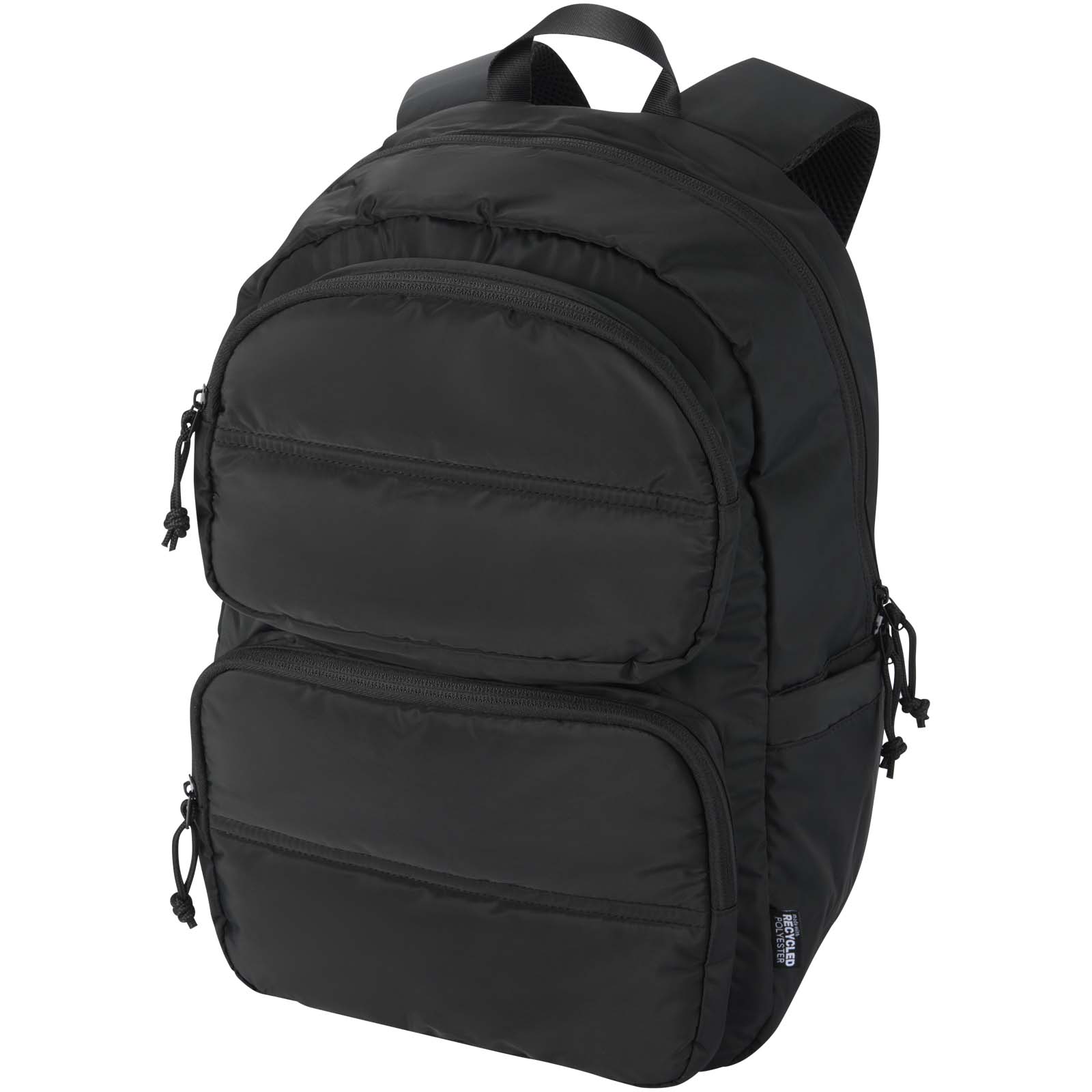 Sac à dos pour ordinateur portable Puffer de 15,6″ recyclé et certifié GRS, de15 L Sac à dos pour ordinateur portable Puffer de 15,6″ recyclé et certifié GRS, de15 L – vue 4