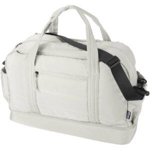 Sac de voyage Puffer recyclé certifié GRS avec fond isolé de 30 L