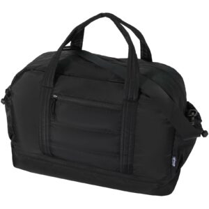 Sac de voyage Puffer recyclé certifié GRS avec fond isolé de 30 L – vue 4