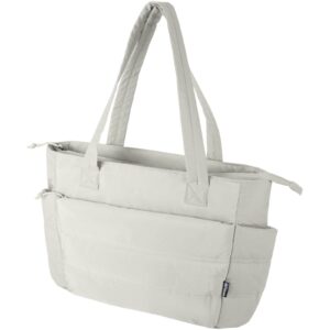 Sac shopping Puffer pour ordinateur portable 15,6&Prime; certifié GRS et recyclé de 18 L