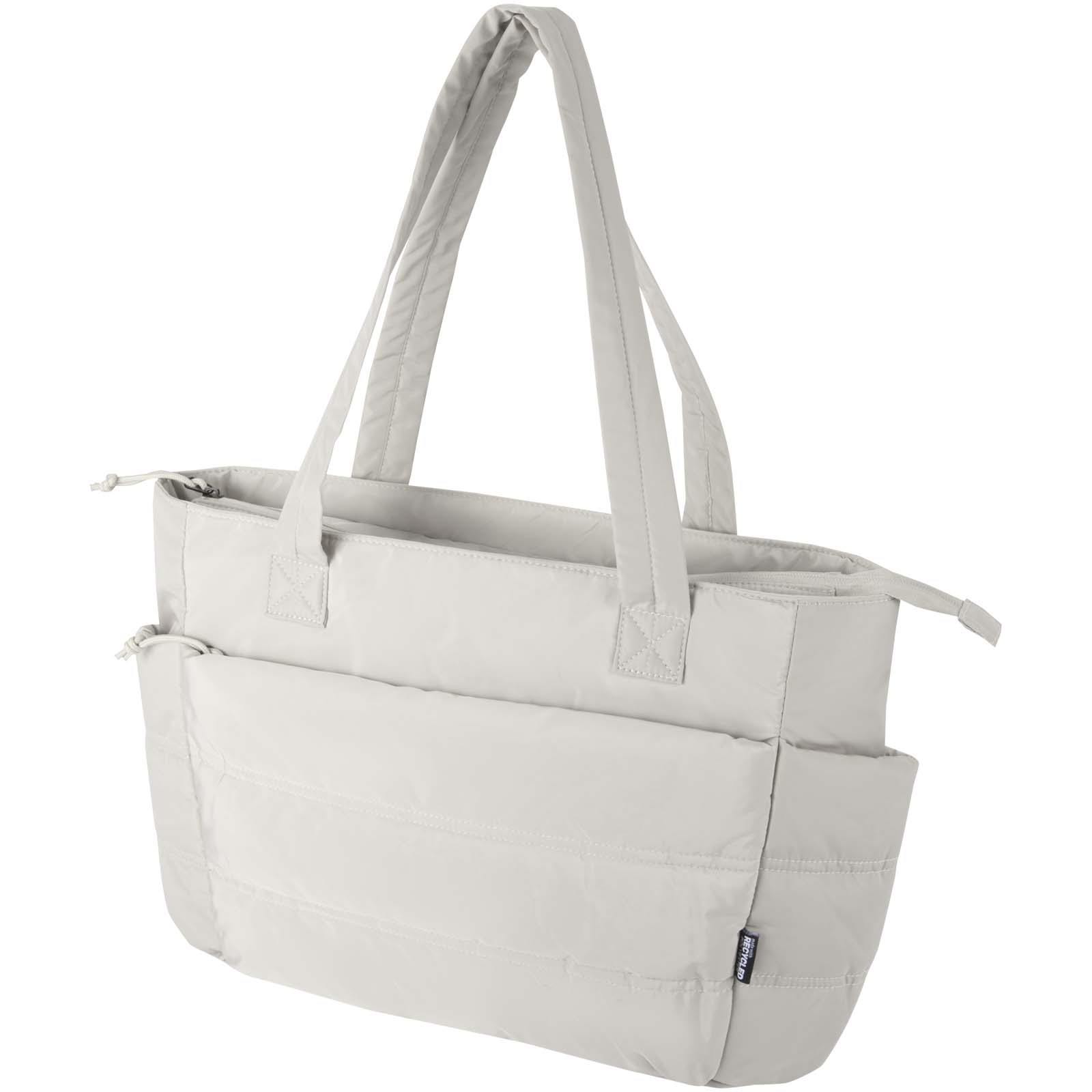 Sac shopping Puffer pour ordinateur portable 15,6″ certifié GRS et recyclé de 18 L Sac shopping Puffer pour ordinateur portable 15,6″ certifié GRS et recyclé de 18 L
