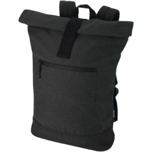 Sac à dos à fermeture enroulable Recanvas recyclé et certifié GRS de 14″ et 16 L – vue 4