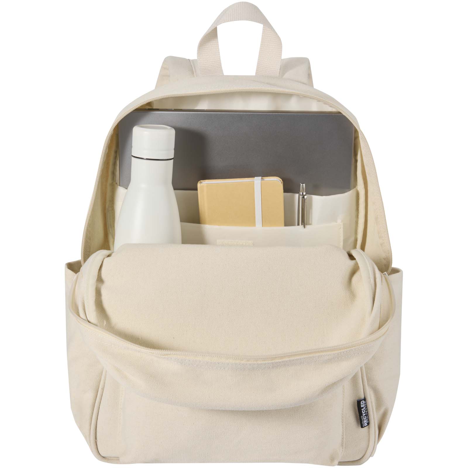 Sac à dos de ville Recanvas recyclé et certifié GRS de 15,6″ et 16 L Sac à dos de ville Recanvas recyclé et certifié GRS de 15,6″ et 16 L – vue 2