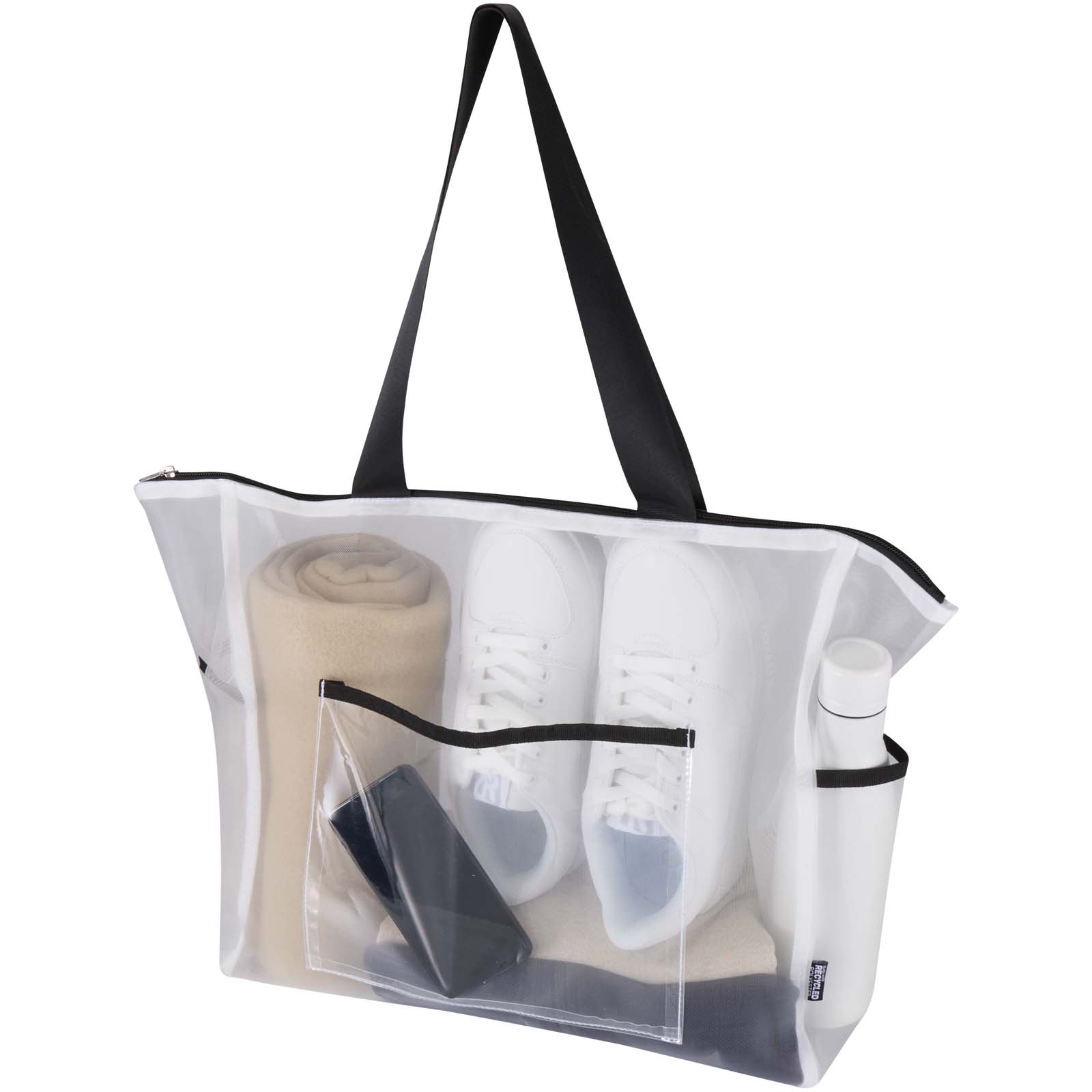 Sac shopping en matériaux recyclés Mesh de 23 L Sac shopping en matériaux recyclés Mesh de 23 L – vue 2