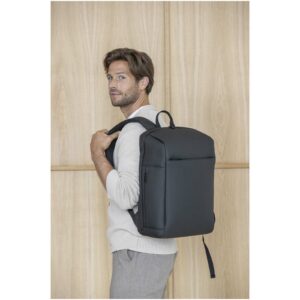 Sac à dos pour ordinateur portable SMART 15 pouces en GRS recyclé, 18 L – vue 2