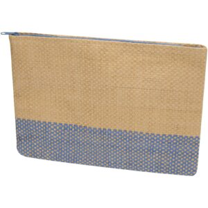 Pochette en papier paille Rhythm avec fermeture à glissière, 3 L – vue 3