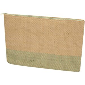 Pochette en papier paille Rhythm avec fermeture à glissière, 3 L – vue 4