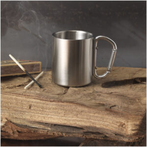 Mug isolant Alpes avec mousqueton 200ml – vue 2