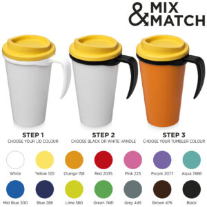 Mug isolant Americano® grande 350ml – vue 2