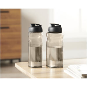 Bouteille de sport H2O Active® Base 650ml avec couvercle à clapet – vue 2