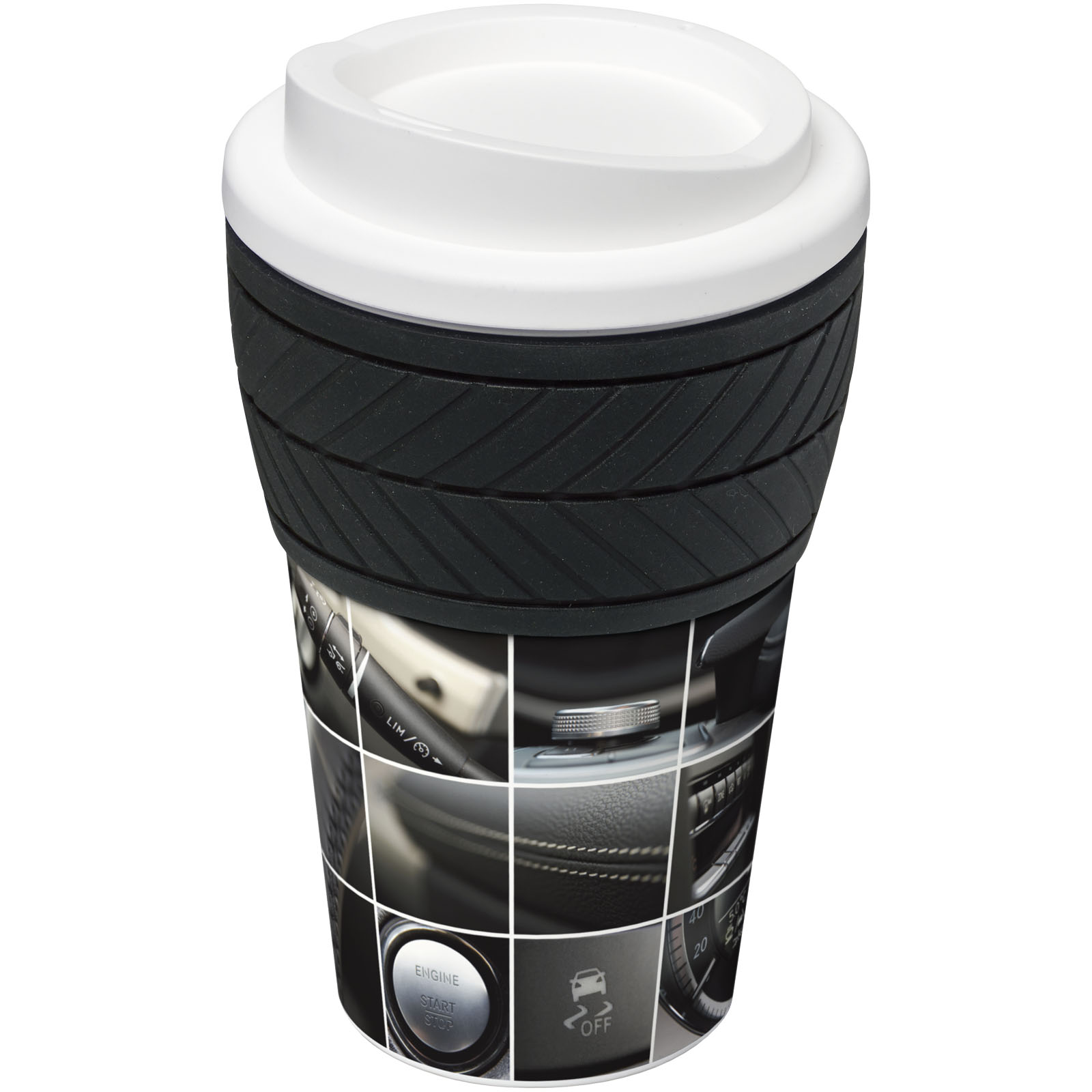 Gobelet isolant Brite-Americano® pneu 350ml Gobelet isolant Brite-Americano® pneu 350ml – vue 3