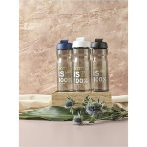 Bouteille de sport H2O Active® Eco POP Base 650ml avec couvercle à bascule – vue 2