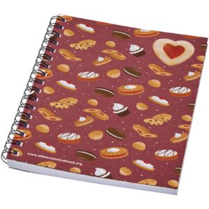Carnet de notes à spirales Desk-Mate ® A6 coloré – vue 3