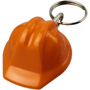 Porte-clés Kolt recyclé en forme de casque de chantier – vue 2