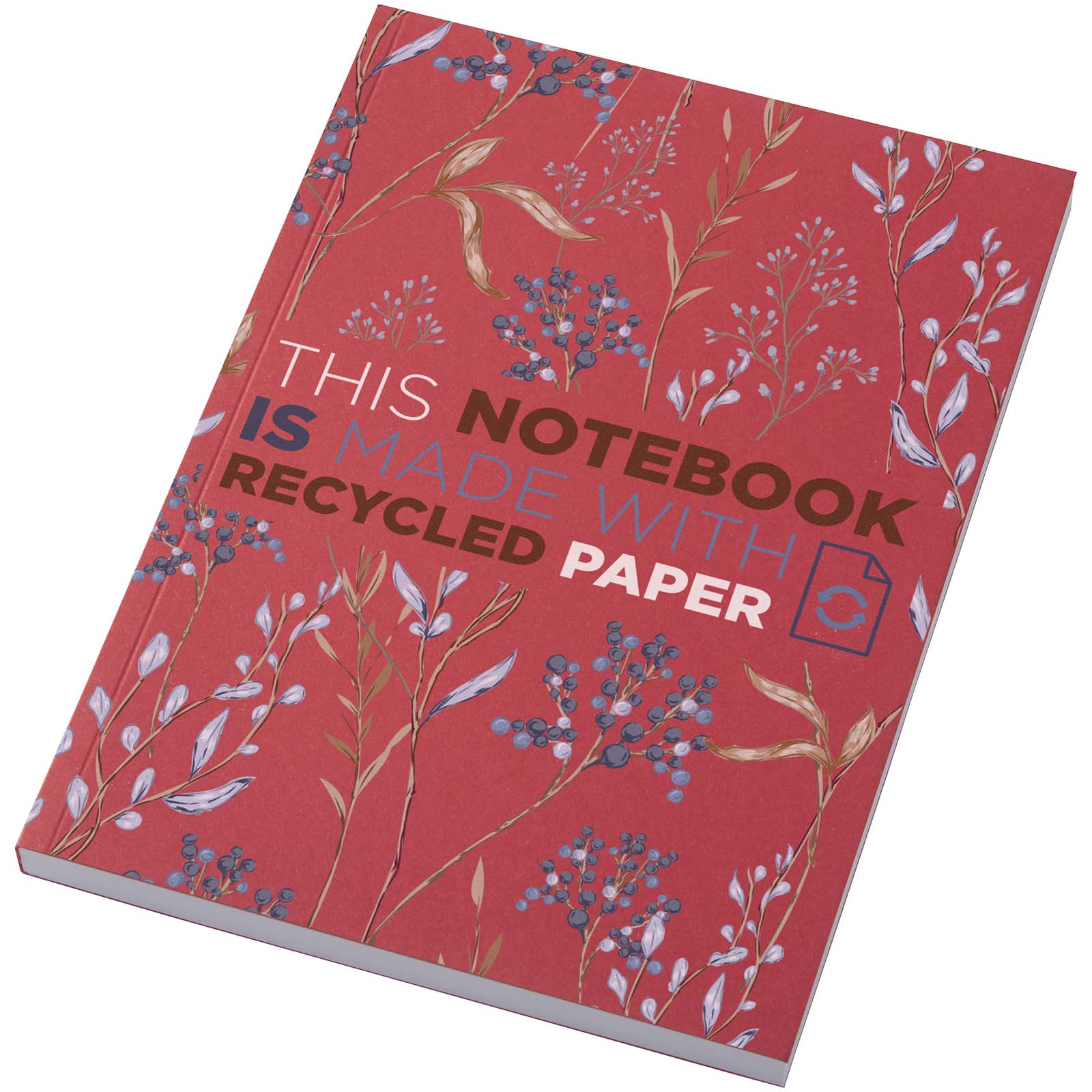 Cahier Novella Austen Colours A5 recyclé à couverture souple de 100 feuilles Cahier Novella Austen Colours A5 recyclé à couverture souple de 100 feuilles – vue 3