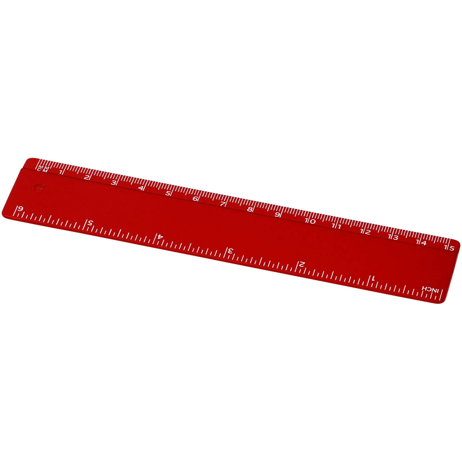 Règle Refari de 15 cm en plastique recyclé Règle Refari de 15 cm en plastique recyclé – vue 3