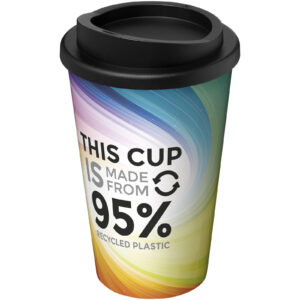 Gobelet avec isolation Brite-Americano® Recycled de 350 ml