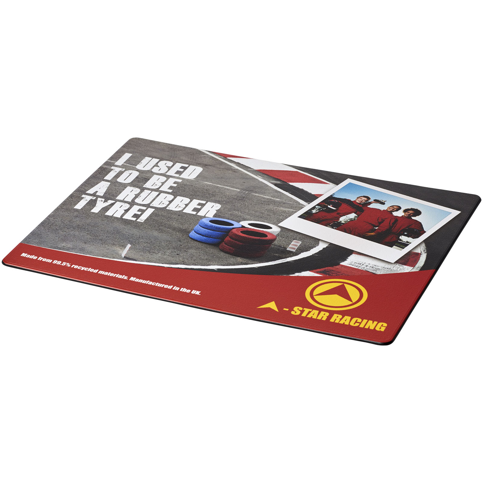 Tapis de souris Brite-Mat® avec matériau pneu Tapis de souris Brite-Mat® avec matériau pneu