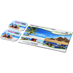 Ensemble de tapis de souris et de dessous de verre Brite-Mat® 3 – vue 2
