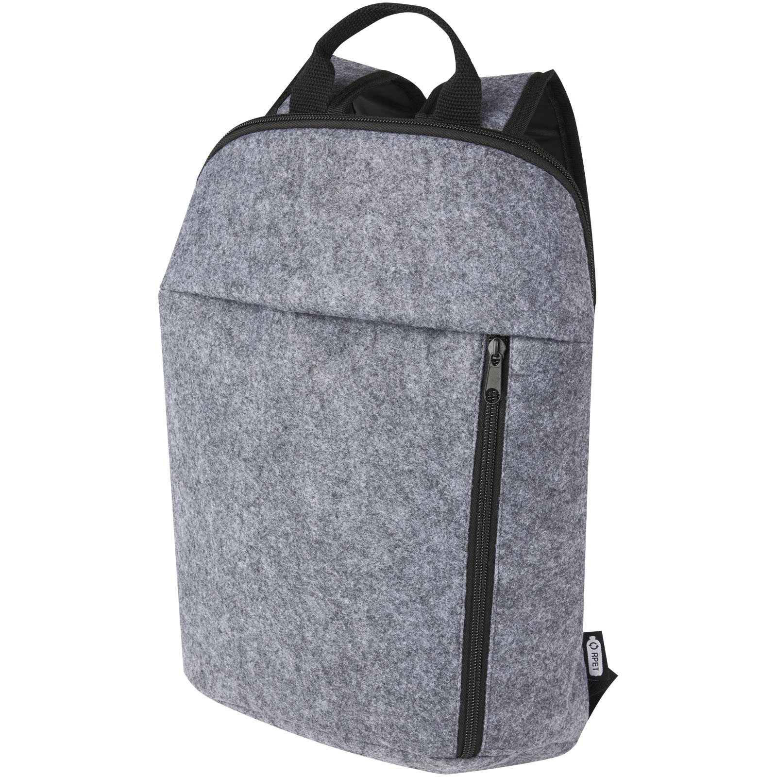 Sac à dos isotherme Felta GRS en feutrine recyclée de 7 L Sac à dos isotherme Felta GRS en feutrine recyclée de 7 L