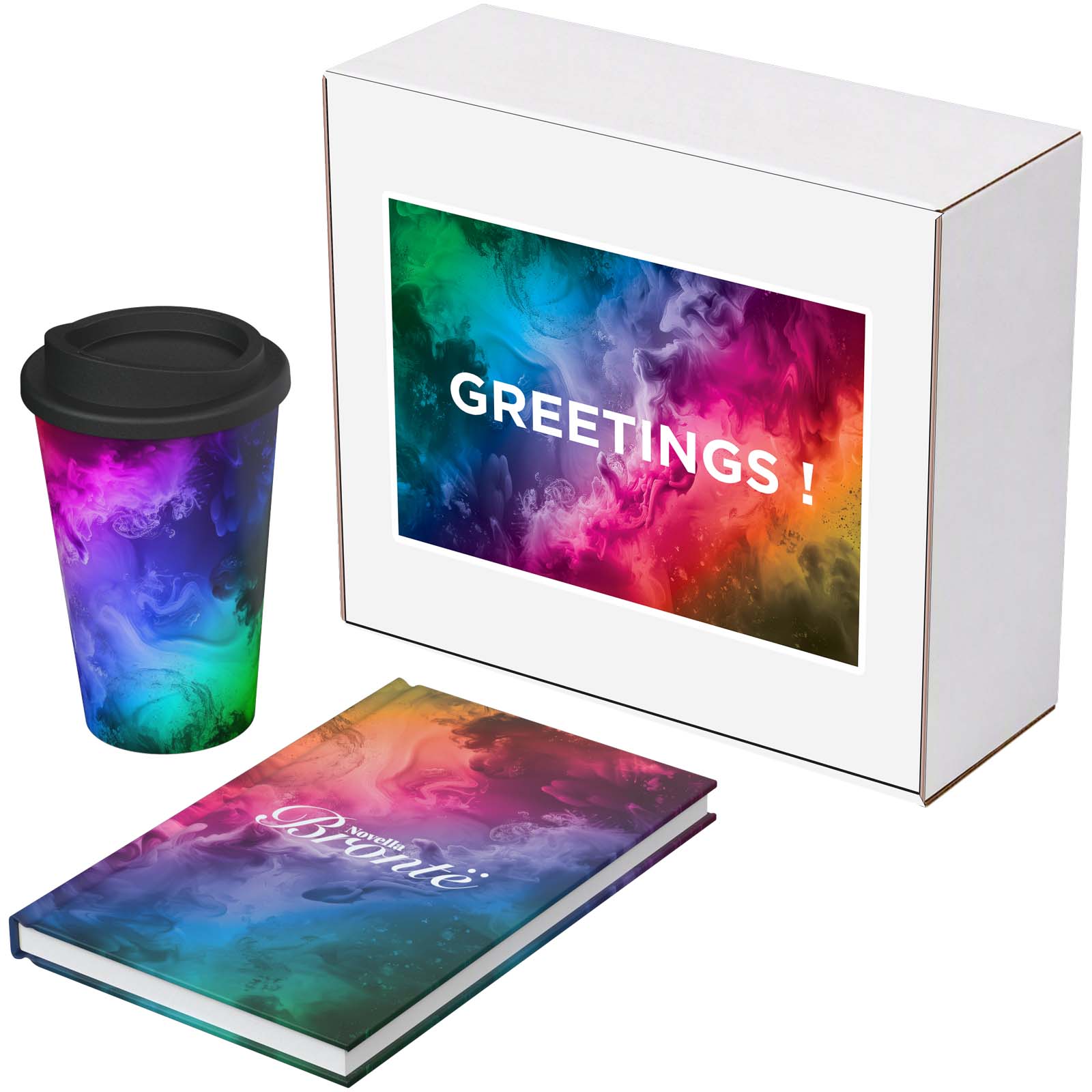 Coffret cadeau Keswick – Carnet Novella Brontë et gobelet Americano Coffret cadeau Keswick – Carnet Novella Brontë et gobelet Americano