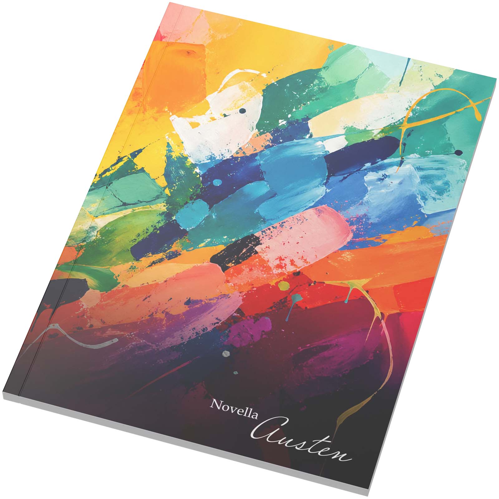 Carnet à couverture souple A5 Novella Austen avec 50 feuilles Carnet à couverture souple A5 Novella Austen avec 50 feuilles