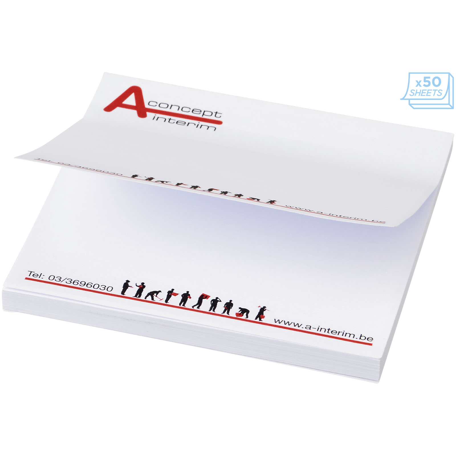Mémo-autocollants Sticky-Mate® 75x75mm Mémo-autocollants Sticky-Mate® 75x75mm