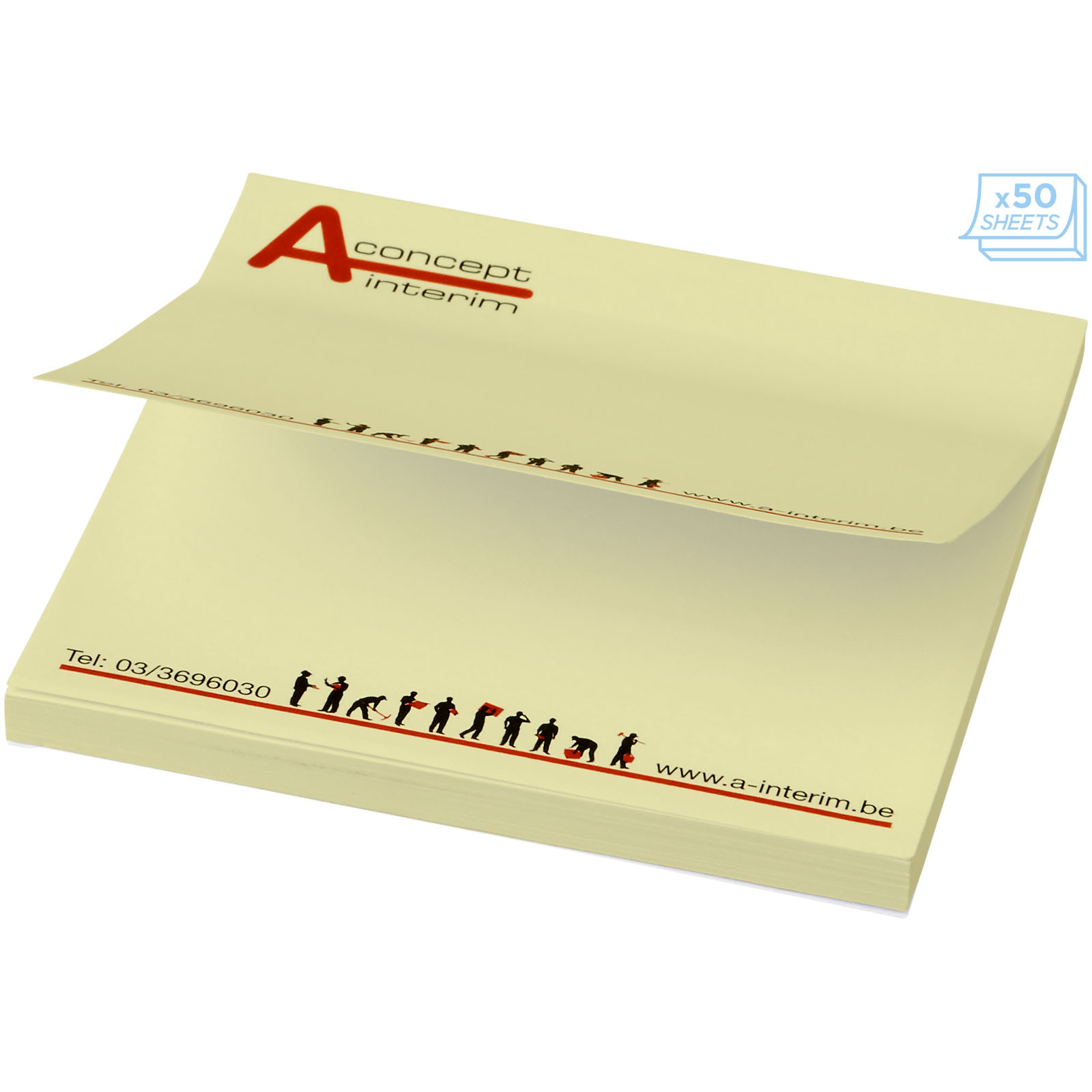 Mémo-autocollants Sticky-Mate® 75x75mm Mémo-autocollants Sticky-Mate® 75x75mm – vue 4