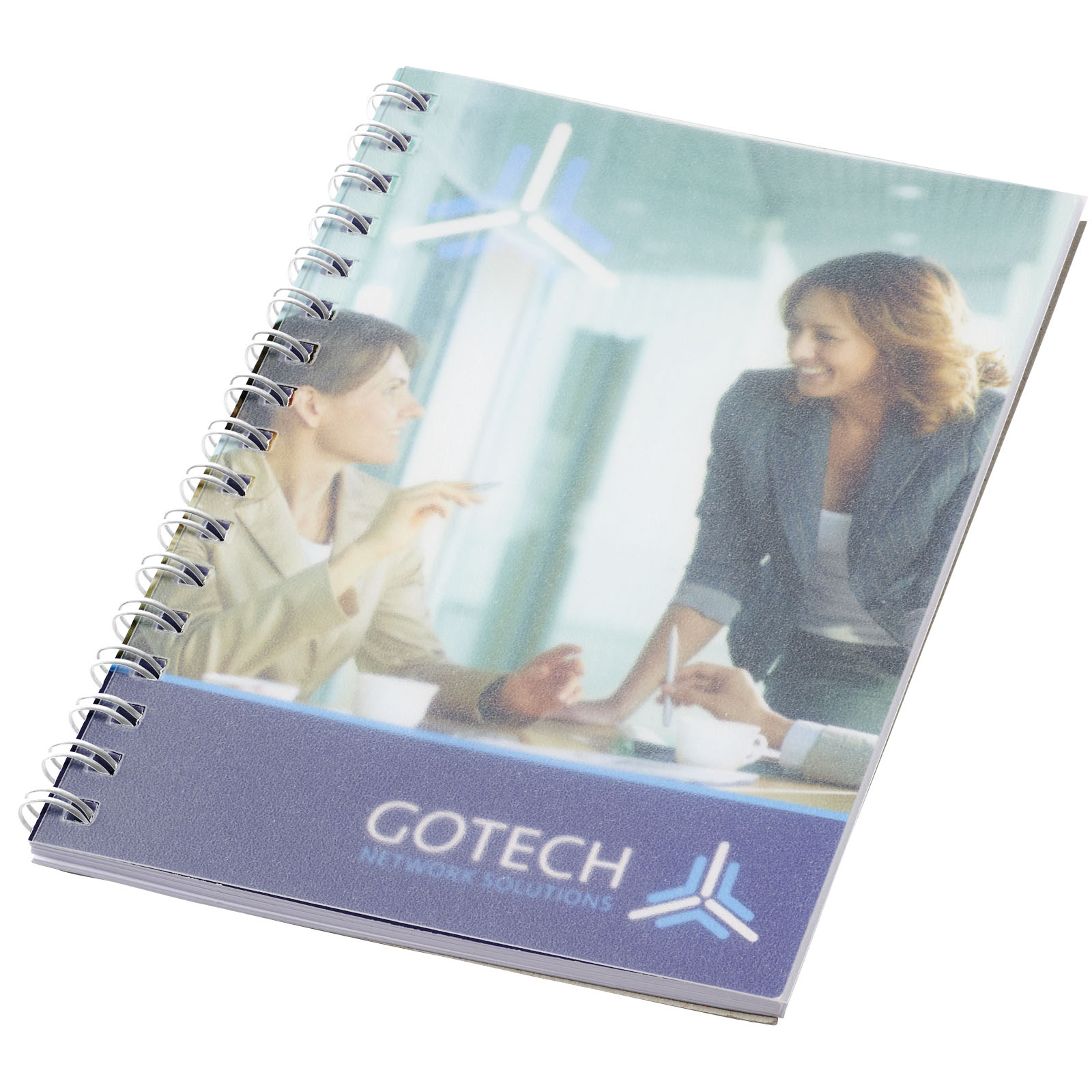 Cahier Desk-Mate® A6 à spirales avec couverture polypropylène Cahier Desk-Mate® A6 à spirales avec couverture polypropylène