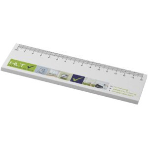 Notes autocollantes recyclées Sticky-Mate® avec règle imprimée 15 cms – vue 2