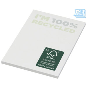 Mémos autocollants recyclés 50 x 75 mm Sticky-Mate® – vue 2