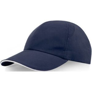 Casquette sandwich 6 panneaux de 110 g/m² Morion GRS recyclée ajustable – vue 3
