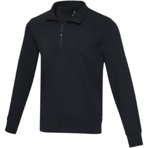 Sweat shirt unisexe de 280 g/m² Tin Aware™ recyclé à fermeture quart zip – vue 3