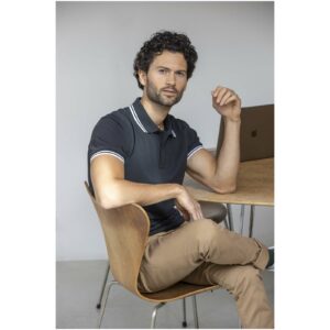 Polo tipping Amarago manches courtes de 200 g/m² homme – vue 2