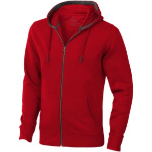 Sweat shirt à capuche full zip unisex de 300 g/m² Arora – vue 3