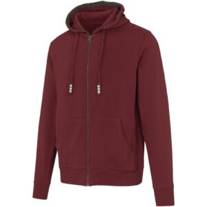 Sweat shirt à capuche full zip unisex de 300 g/m² Arora – vue 4