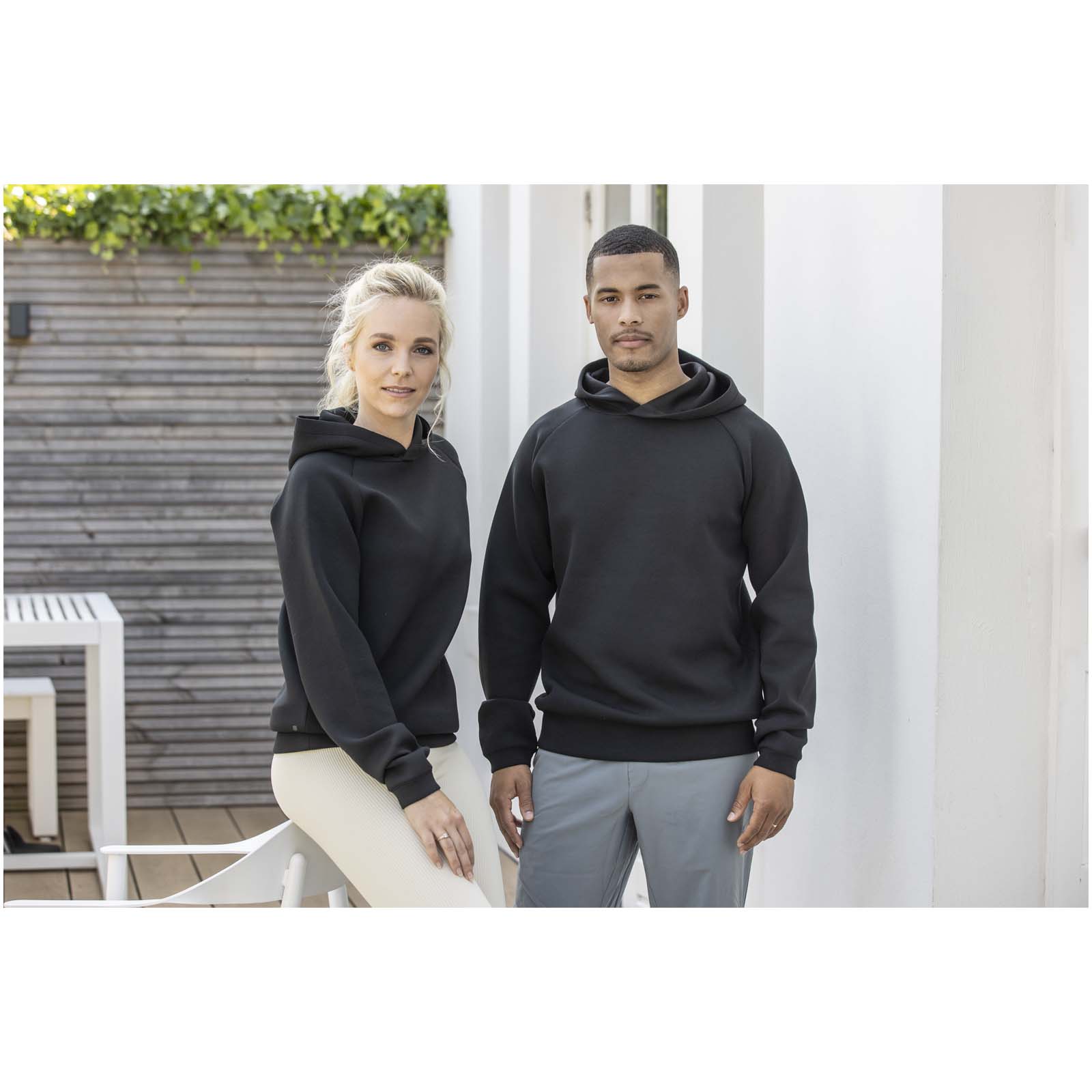 Sweat à capuche de 350 g/m² Danali unisexe en tissu interlock Sweat à capuche de 350 g/m² Danali unisexe en tissu interlock – vue 2