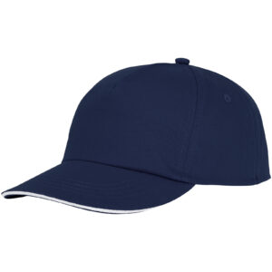 Casquette sandwich 5 panneaux de 175 g/m² Styx – vue 4