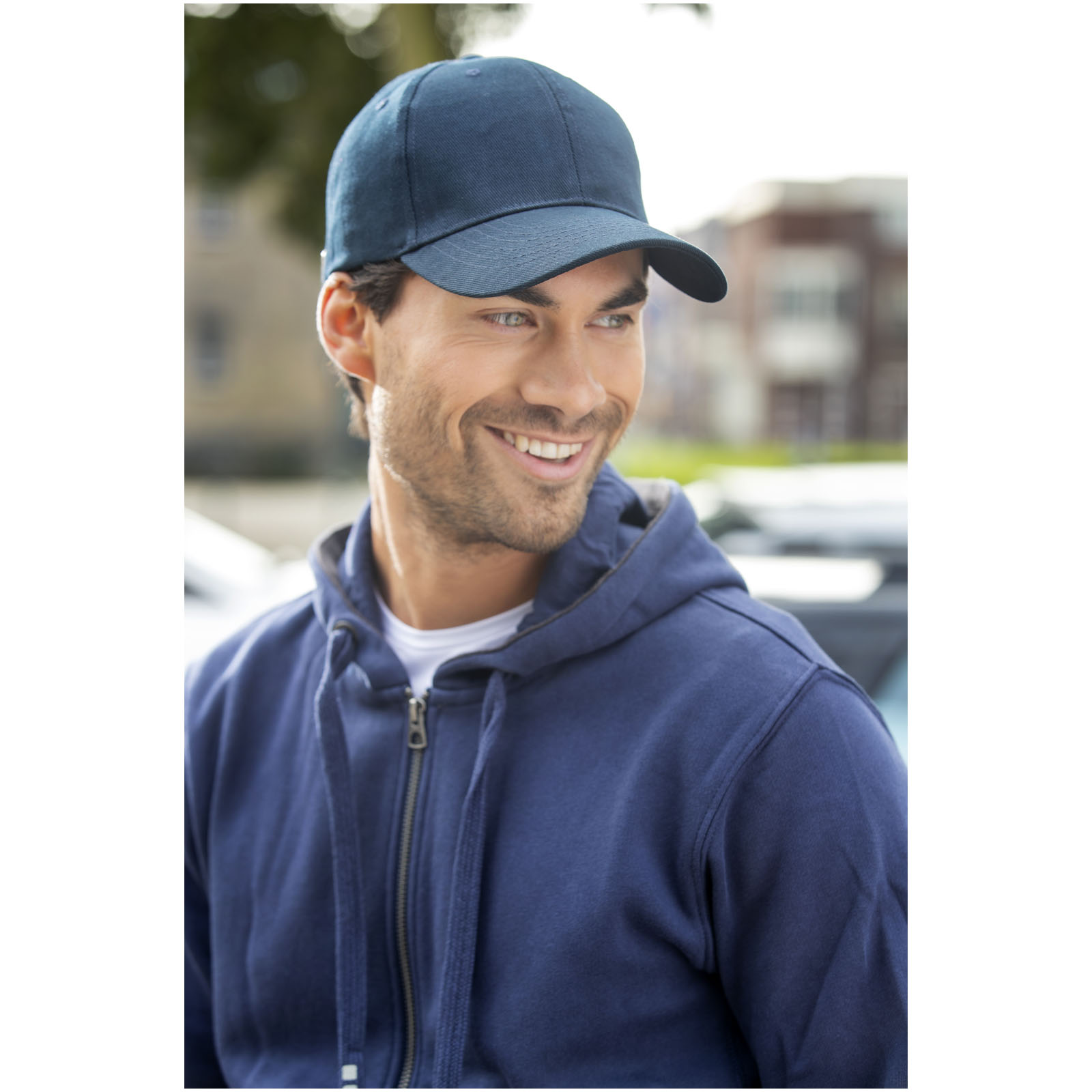 Casquette de 260 g/m² Davis 6 panneaux Casquette de 260 g/m² Davis 6 panneaux – vue 2