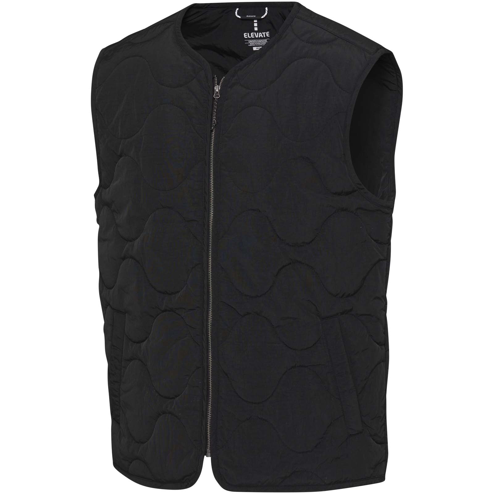 Gilet matelassé Quartz unisexe recyclé certifié GRS Gilet matelassé Quartz unisexe recyclé certifié GRS
