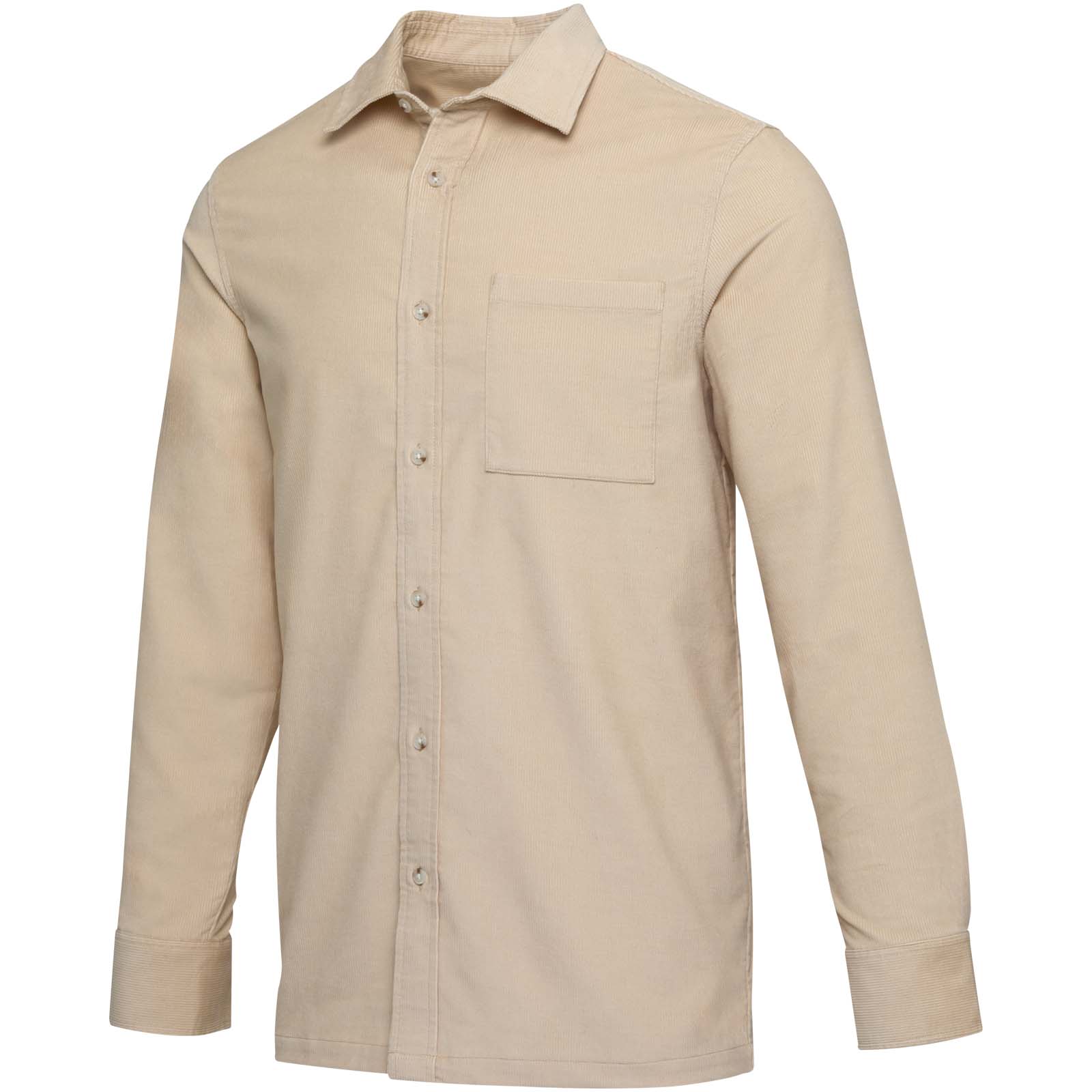 Chemise unisexe en velours côtelé de 252 g/m² Alum Chemise unisexe en velours côtelé de 252 g/m² Alum