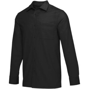 Chemise unisexe en velours côtelé de 252 g/m² Alum – vue 2